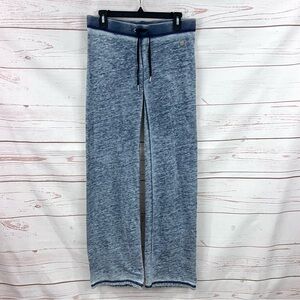 Vintage Y2K Juicy Couture Burnout Space Dye Fleece Lined Wide Leg Pants
